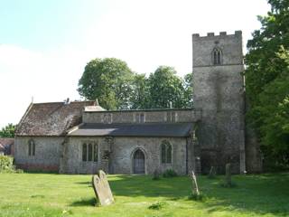 photo of St Margaret's Church burial ground